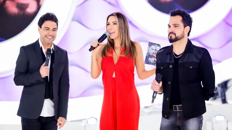 Neste domingo, no programa da Eliana, Patrícia Abravanel vai receber a dupla Zezé Di Camargo e Luciano - Gabriel Cardoso/SBT - Gabriel Cardoso/SBT