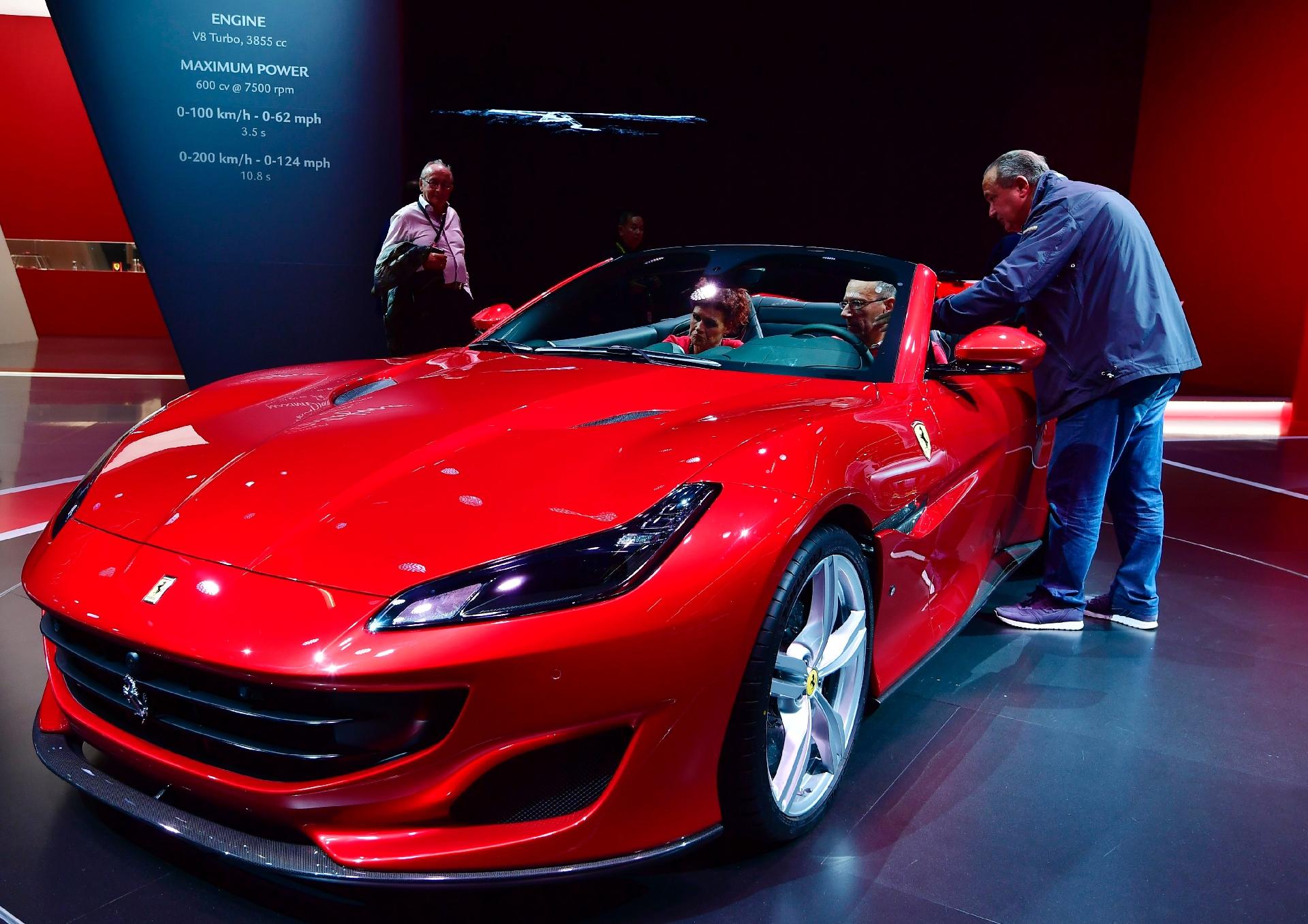 Ferrari Portofino - Tobias Schwarz/AFP Photo