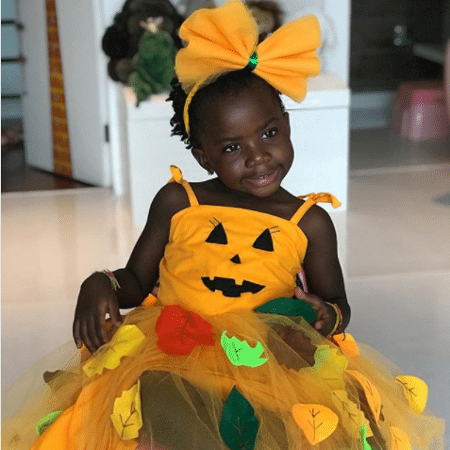 Titi vestida para o Halloween - Reprodução/Instagram/gio_ewbank