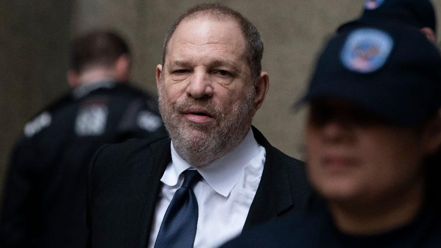 Harvey Weinstein deixa audiência em Nova York - Don Emmert / AFP
