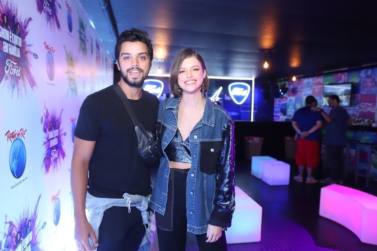 Rodrigo Simas e Agatha Moreira - Daniel Pinheiro/AgNews