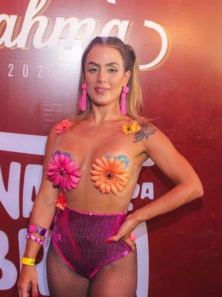 Carol Peixinho durante "Carnaval da Sabrina"  - Thiago Duran/AgNews