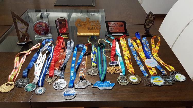 Medalhas - Arquivo pessoal - Arquivo pessoal