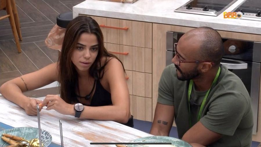 BBB 23: Key Alves diz que já saiu com homens para comer de graça - Reprodução/Globoplay