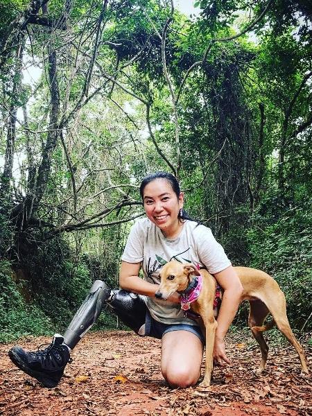 Deise Nishimura, bióloga atacada por jacaré na Amazônia - Reprodução/Instagram - Reprodução/Instagram