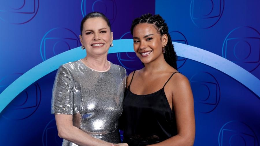 Debora Bloch e Bella Campos no Upfront 2025