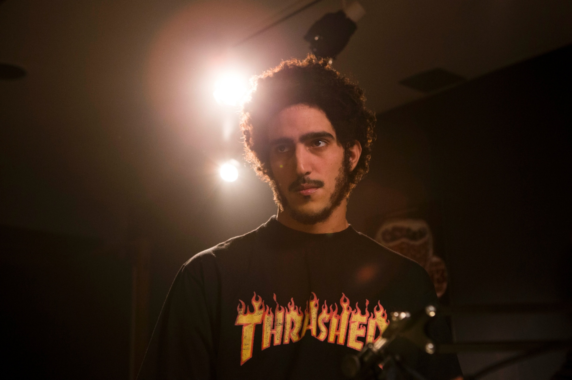 Renato Góes é Marcelo D2 no filme "Legalize Já!", que conta a história da formação da banda Planet Hemp - Dan Behr/Divulgação