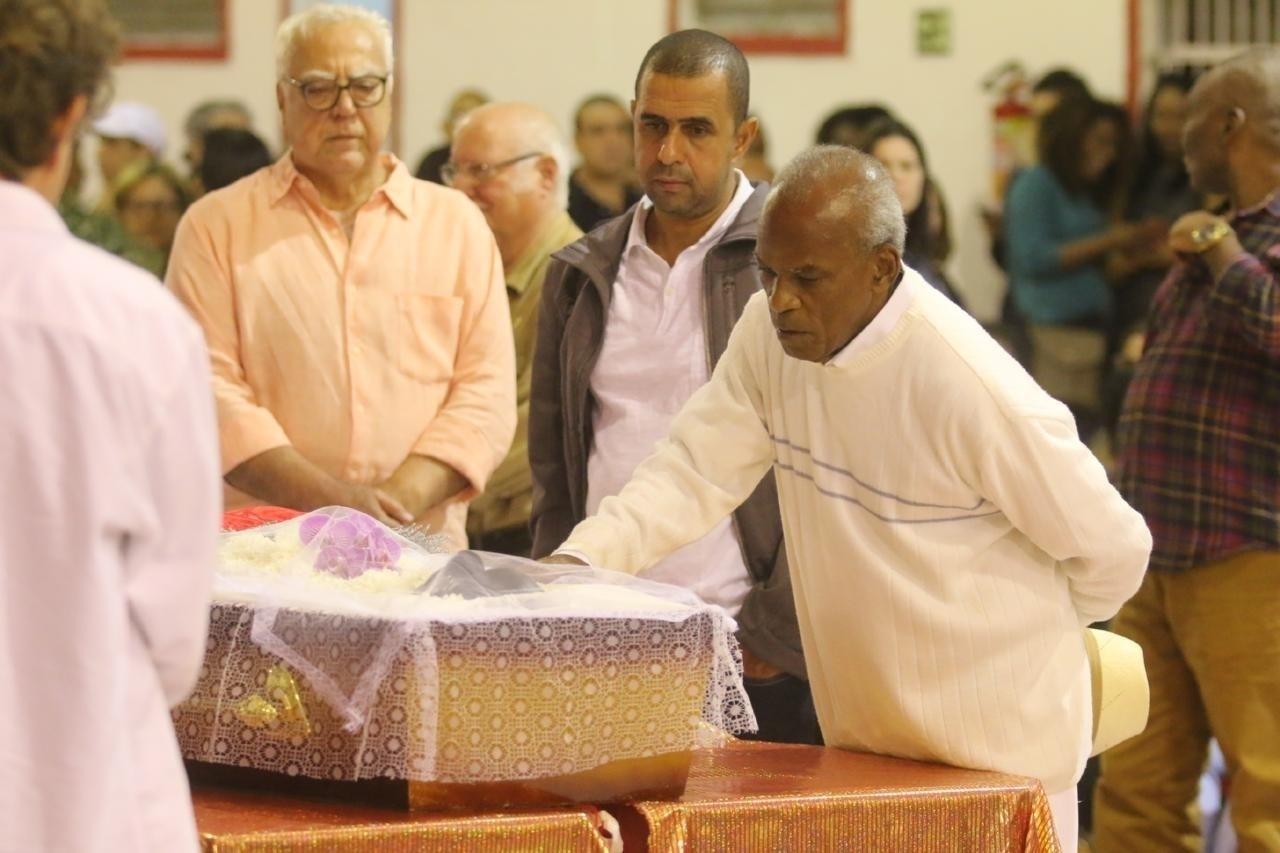 Velório do cantor Luiz Melodia - Daniel Pinheiro/AgNews