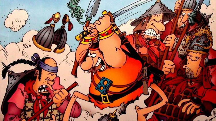 Imagem da HQ de "Groo, o Errante" - Reprodução - Reprodução