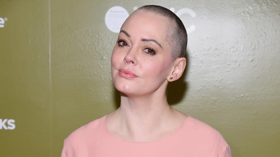 A atriz Rose McGowan - Gary Gershoff/Getty Images for Housing Works