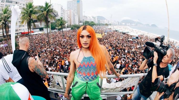 Pabllo foi um dos destaques da Parada Gay do Rio de Janeiro, em novembro - Fernanda Tiné/Divulgação - Fernanda Tiné/Divulgação