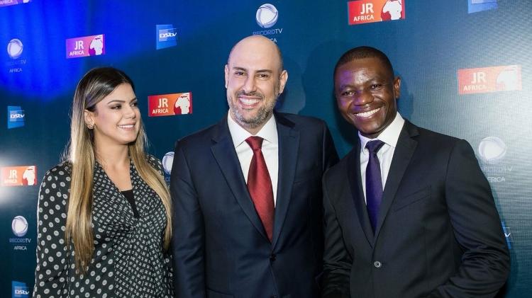 Festa de lançamento Record África - Reprodução - Reprodução