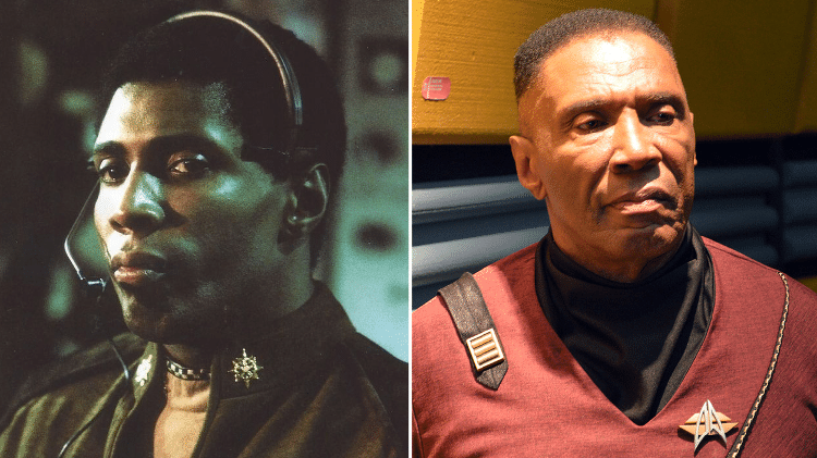 Antes e depois de Herb Jefferson Jr, o Boomer de ?Battlestar Galactica? - Reprodução/Montagem - Reprodução/Montagem