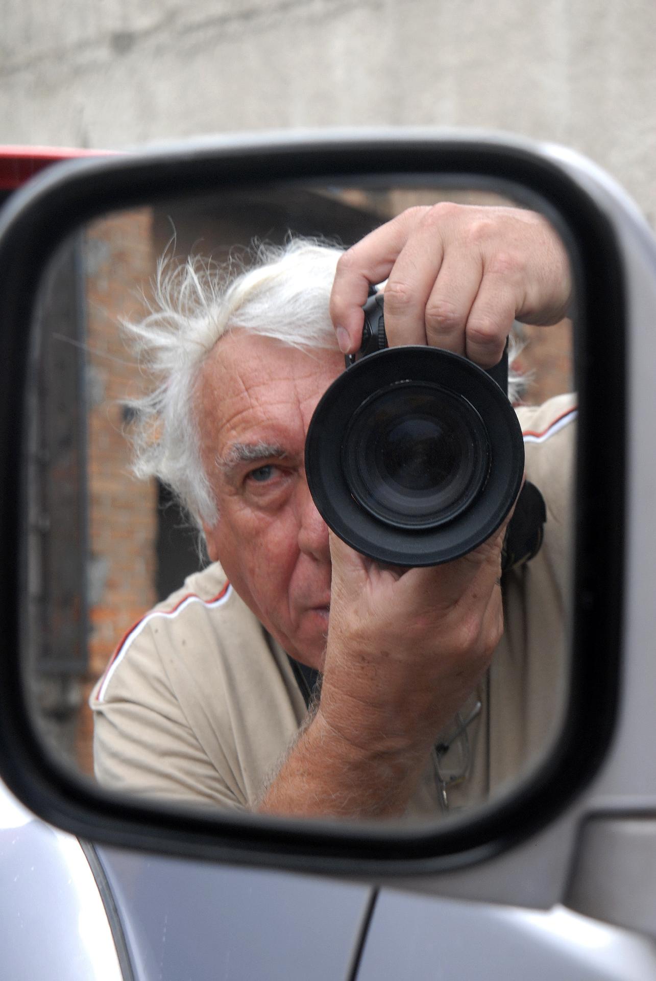 Claudio Larangeira auto-retrato - Claudio Larangeira/Acervo