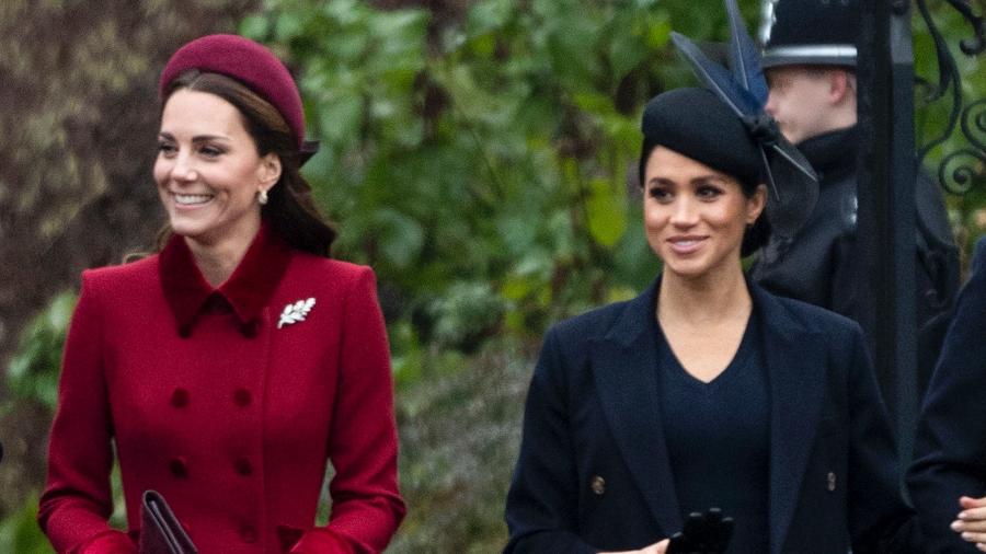 Meghan Markle e Kate Middleton - UK Press/Getty Images
