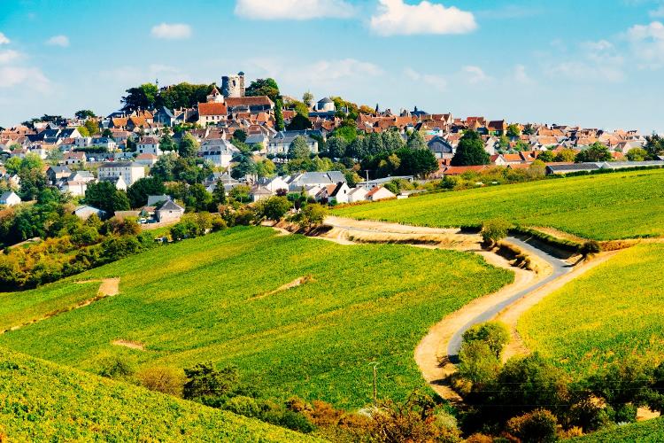 Aldeia de Sancerre, no Vale do Loire, na França - Getty Images/iStockphoto - Getty Images/iStockphoto