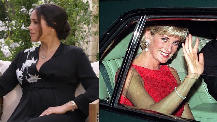 Lady Di - Reprodução YouTube e Getty Images - Reprodução YouTube e Getty Images