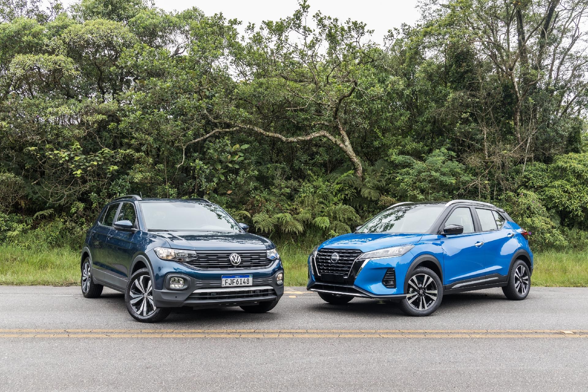Volkswagen T-Cross x Nissan Kicks - Simon Plestenjak/UOL