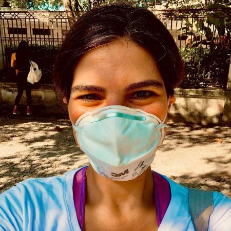 Lactante, Andréia Sadi foi vacinada contra a covid-19 - Reprodução/Instagram