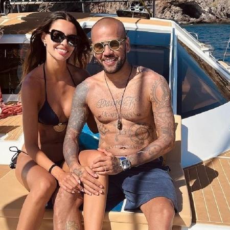 Daniel Alves e a ex esposa, Joana Sanz - Reprodução/Instagram