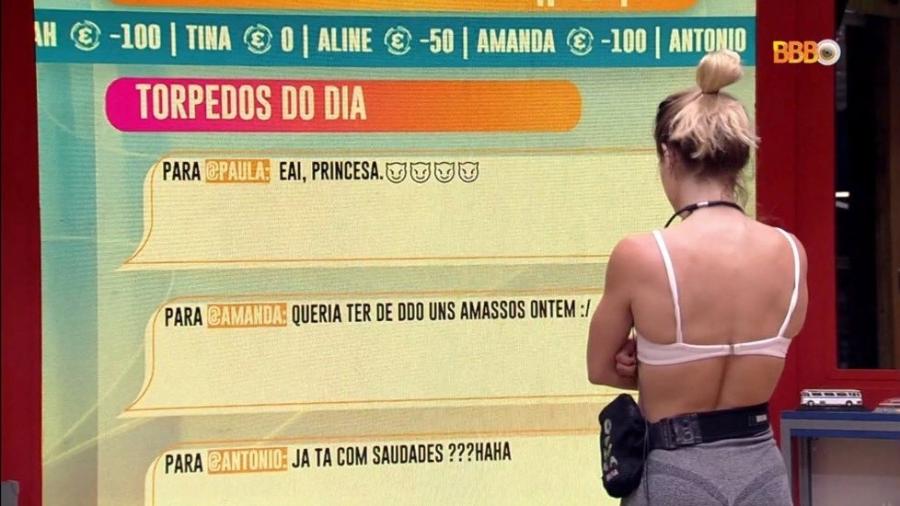 BBB 23: Torpedo para Amanda gera curiosidade na casa - Reprodução/Globoplay