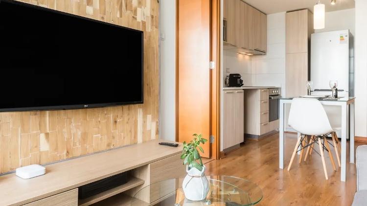 Apartamento Airbnb Santiago - Perto do metrô