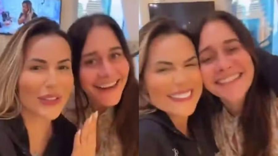 Deolane Bezerra encontra com Alessandra Negrini Deolane Bezerra encontra com Alessandra Negrini