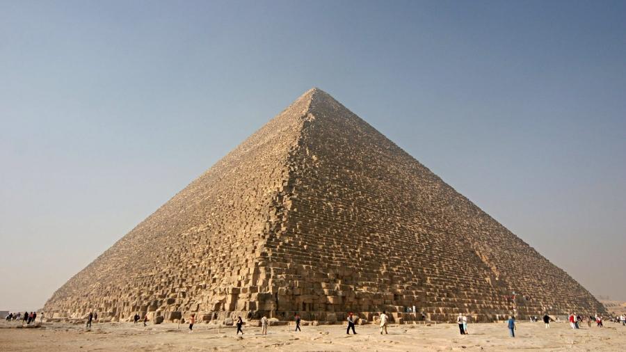 Grande Pirâmide de Gizé, no Egito
