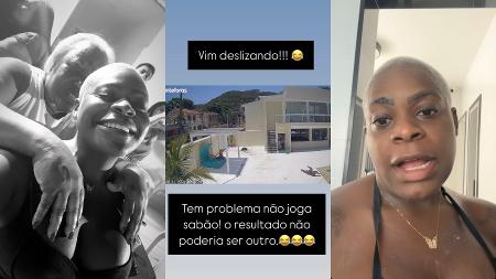 Jojo Todynho mostrou sua queda durante faxina após culto em casa