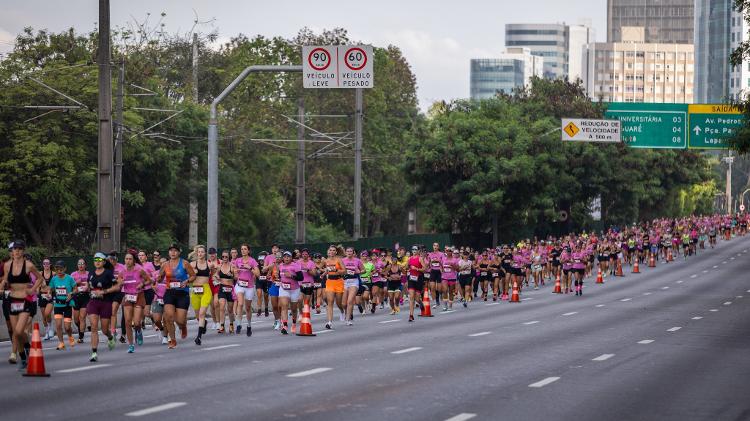 Marginal Pinheiros foi palco da Venus Women's Half Marathon 2024