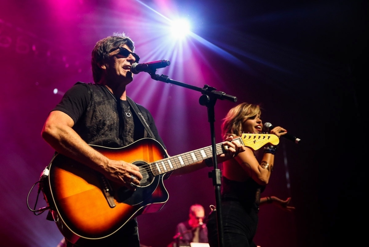 17.jul.2015 - A banda Blitz comemora seus 30 anos de carreira com um show especial no HSBC Brasil, na Chácara Flora, na zona sul de São Paulo, nesta sexta-feira - Manuela Scarpa/Photo Rio News