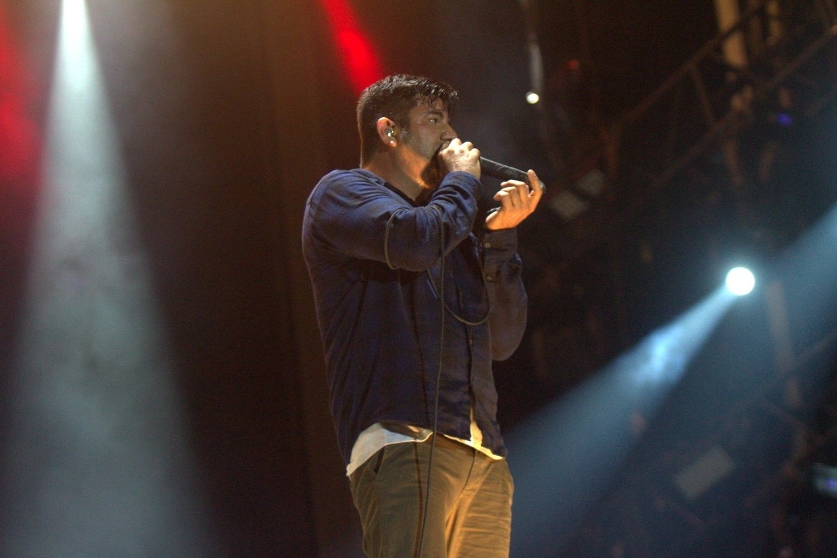 24.set.2015 - O Deftones fecha as apresentações no palco sunset no quarto dia do Rock in Rio 2015 - Marcos Ferreira/Photo Rio News