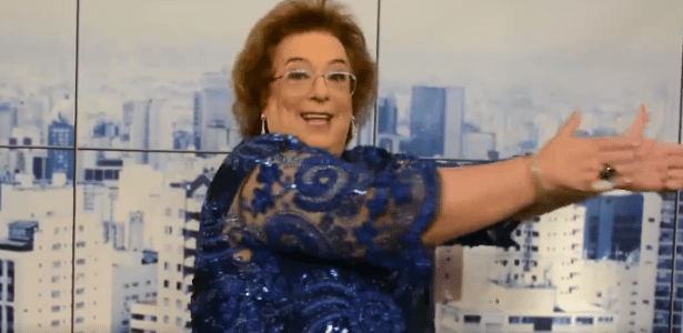 Mamma Bruschetta dança o funk "Tá Tranquilo, Tá Favorável" no cenário do "Mulheres" - Reprodução/TV Gazeta