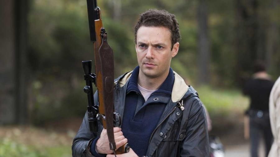 Ross Marquand interpreta Aaron em cena de "The Walking Dead" - Divulgação/AMC