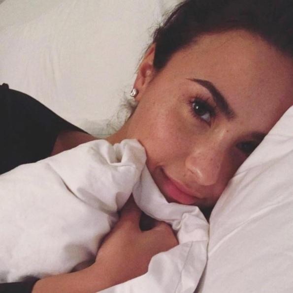 Demi Lovato exibe sardas sem maquiagem - Reprodução/ Instagram