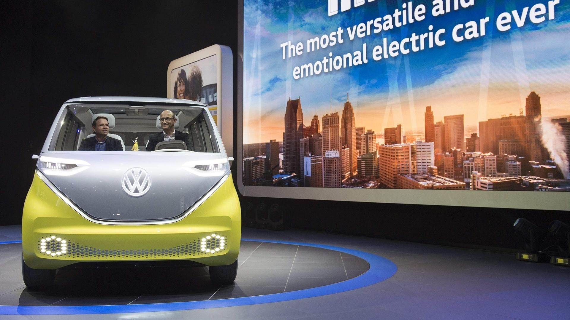 Volkswagen ID Buzz Concept - Saul Loeb/AFP