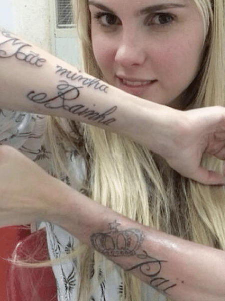 Bárbara Evans e sua tatuagem estranha  - Reprodução/Instagram