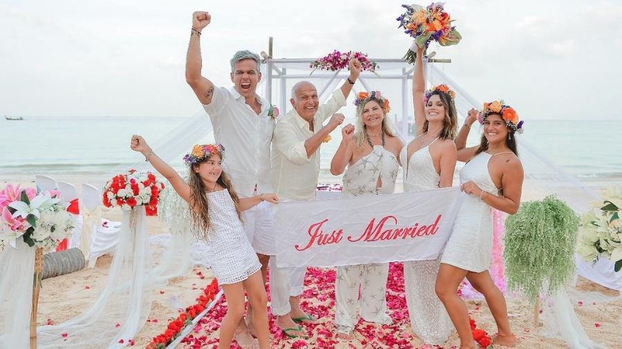 Flávia Alessandra e Otaviano Costa se casam novamente - Reprodução/Instagram
