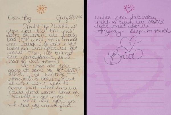 Ex-namorado de Britney Spears Reg Jones leiloa fitas antigas, cartas, roupas e até lingeries da artista - Reprodução