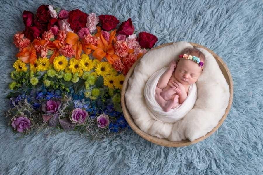 Depois de dois abortos espontâneos, fotógrafa retrata bebês "arco-íris ...