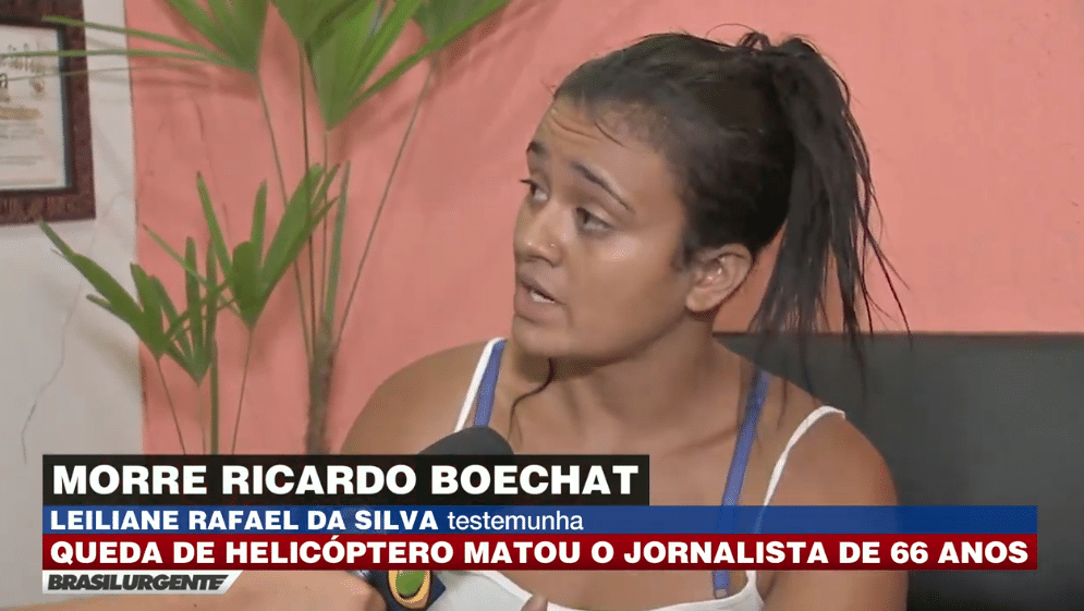 Testemunha Relata Como Tentou Ajudar Vitima Em Acidente De Boechat 11 02 2019 Uol Tv E Famosos