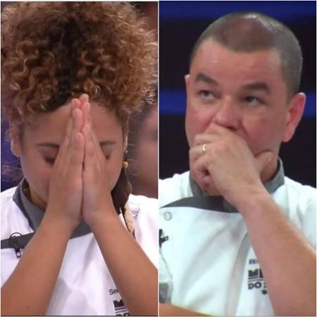 Seichele e Ricardo são eliminados de Mestre do Sabor - Reprodução/TV Globo Montagem/UOL