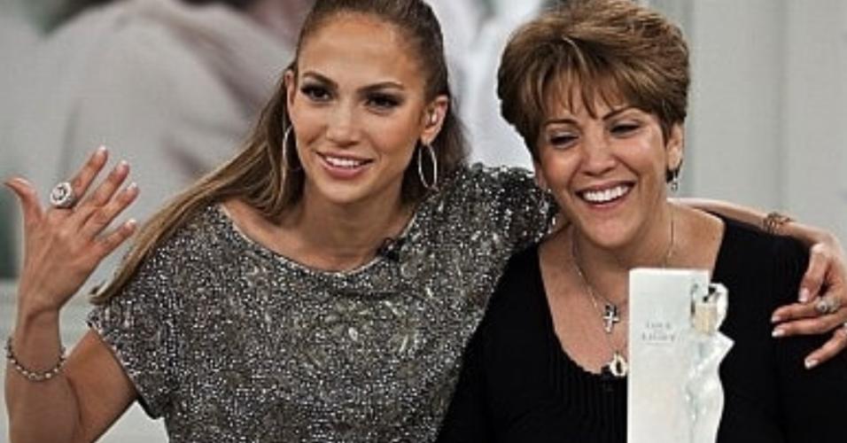 Jennifer Lopez e a mãe, Guadalupe