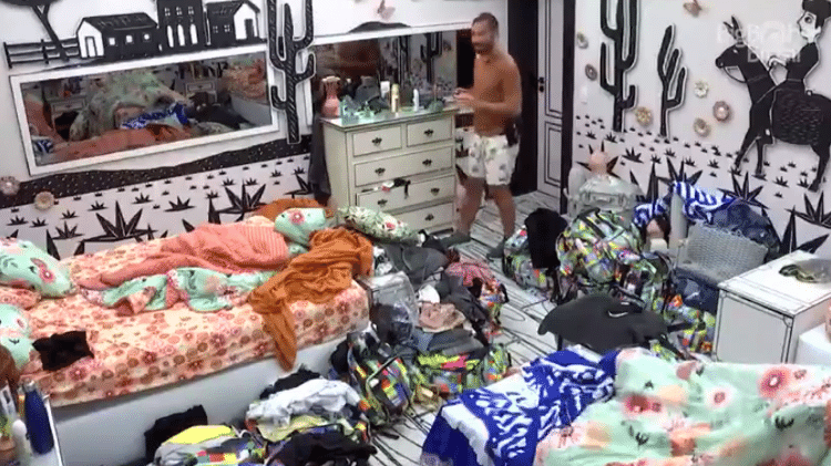 BBB 21: Gilberto no quarto cordel - Reprodução/Globoplay - Reprodução/Globoplay