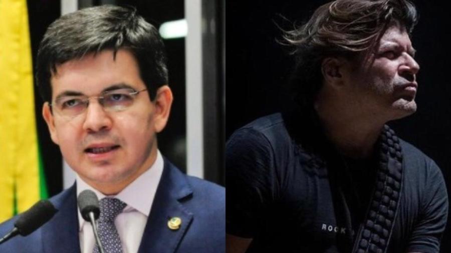 Randolfe Rodrigues recebeu recado de Paulo Ricardo - Jonas Pereira / Agência Senado / Reprodução / Instagram