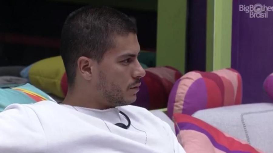 BBB 22: Arthur Aguiar está no paredão ao lado de Lucas  - Reprodução/Globoplay