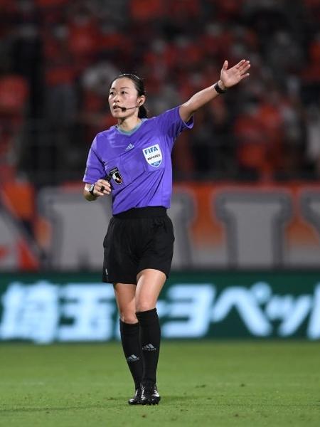 Yamashita Yoshimi, árbitra que também esteve na Copa do Qatar