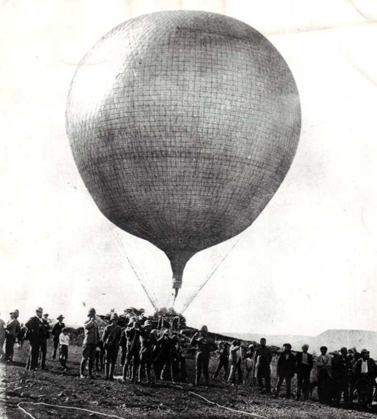 Balão utilizado na Guerra dos Bôeres