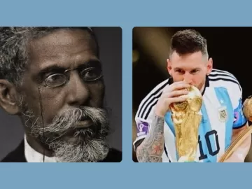 O 'cagara o juízo' de Machado de Assis e o tornozelo inchado de Messi