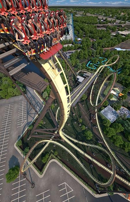 Six Flags Over Texas: Nova montanha-russa quebrará 6 recordes mundiais